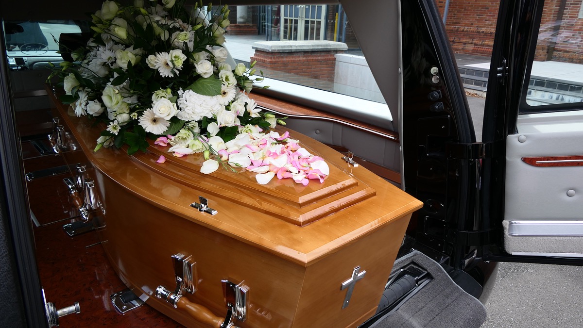 funeral casket