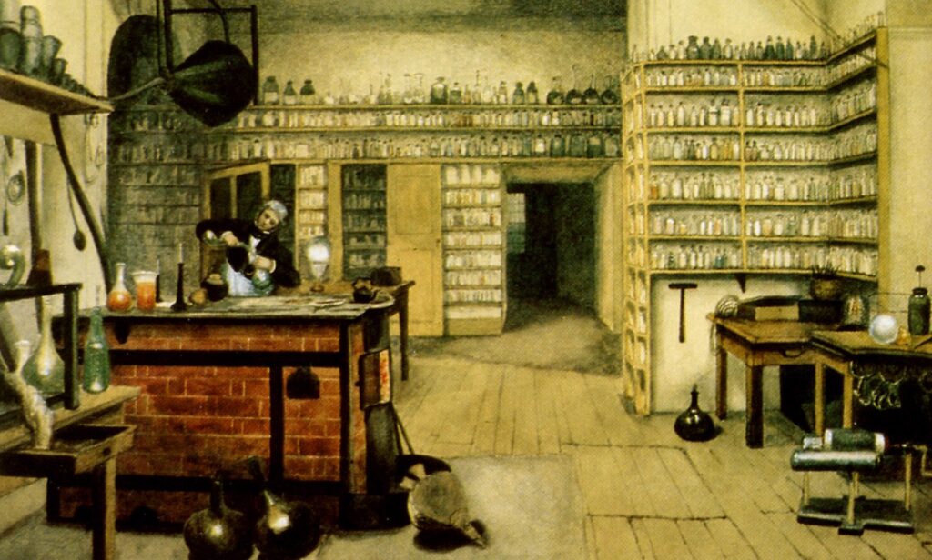 lab from the 1800s