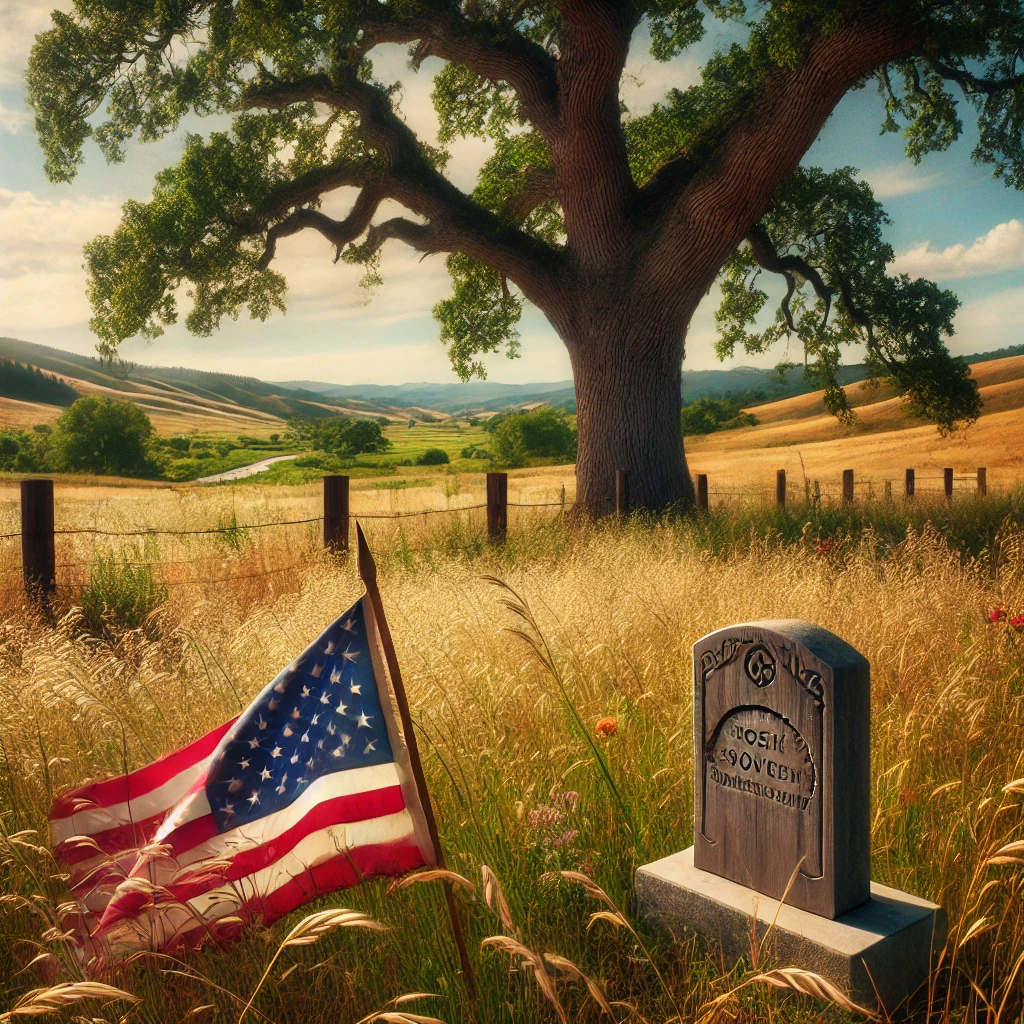 private burial in USA