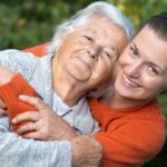 grandmother and grandaughter