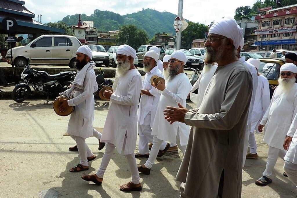 sikh funeral procession