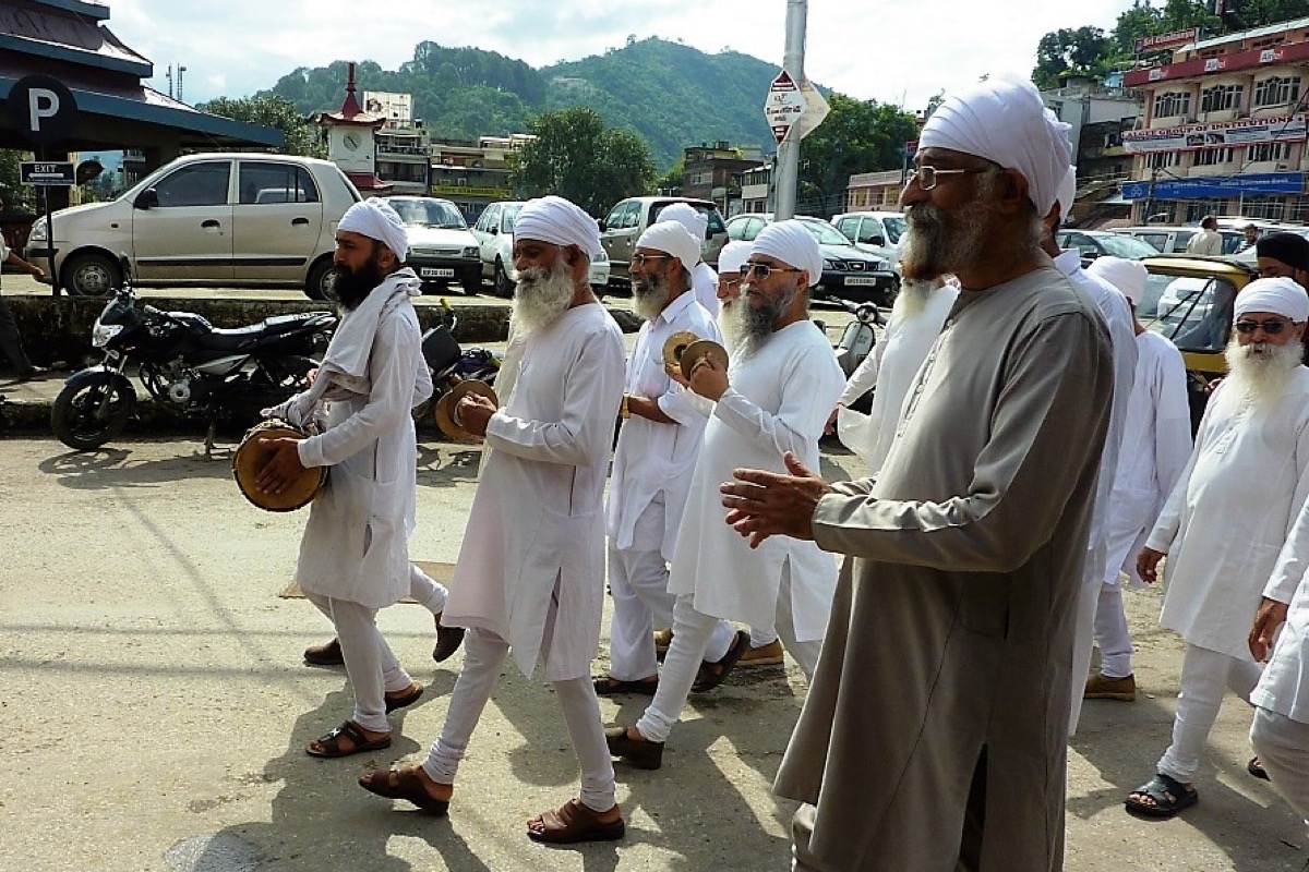 sikh funeral procession