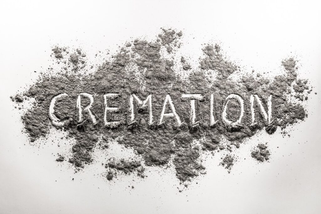 cremation ashes