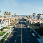 aerial photography of street