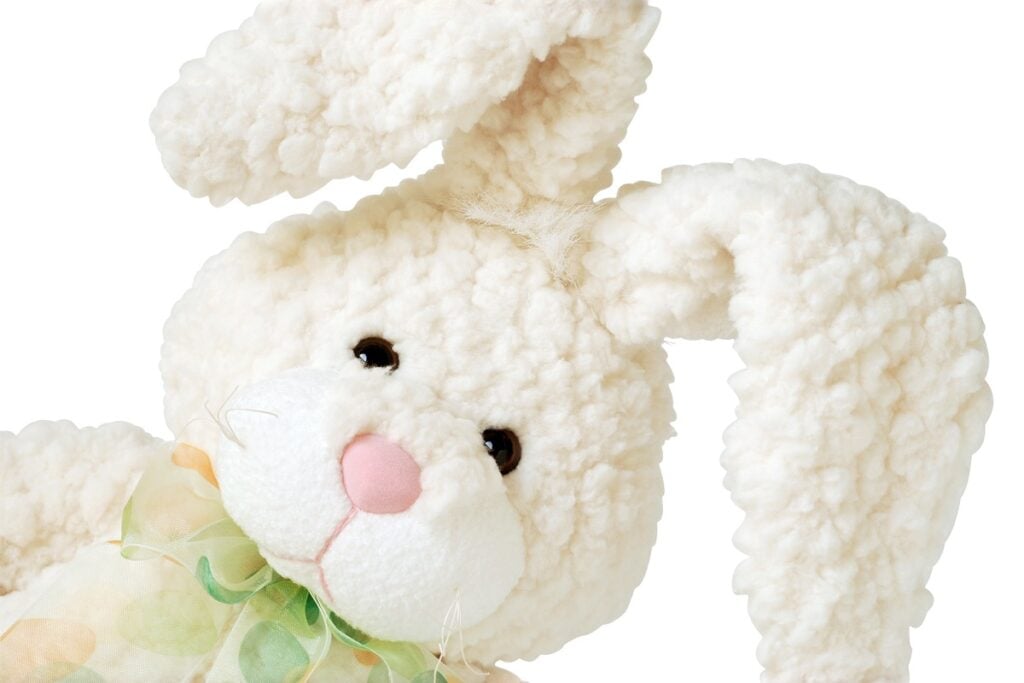 stuffed rabbit toy