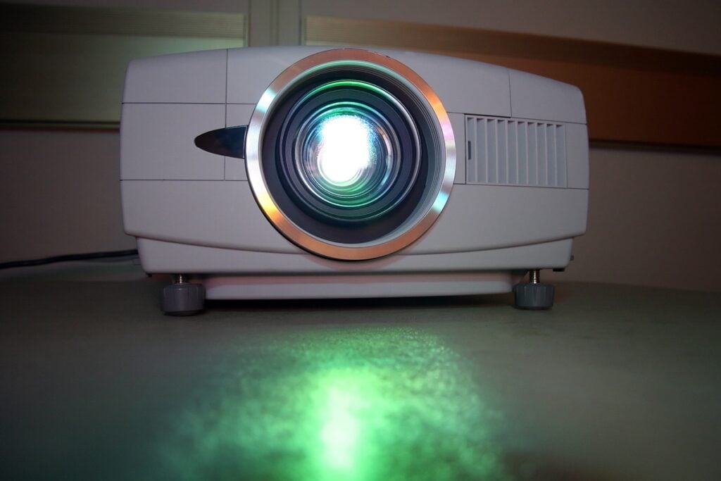 projector for slideshow