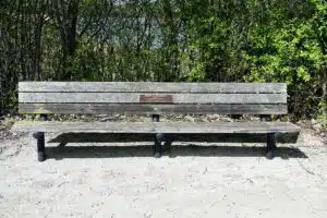 memorial bench