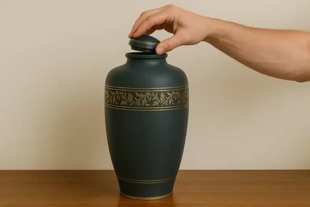 opening urn